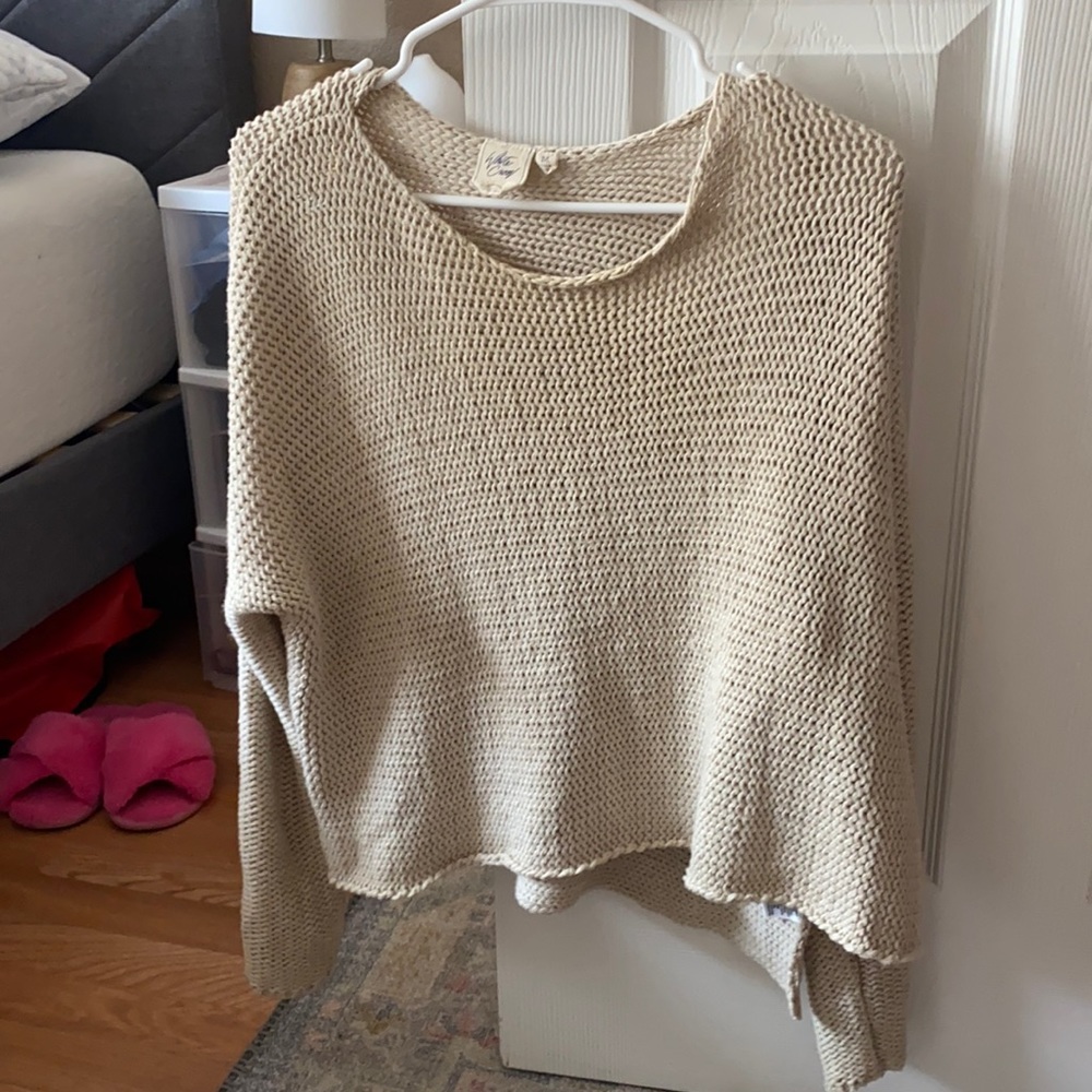 cozy knit sweater